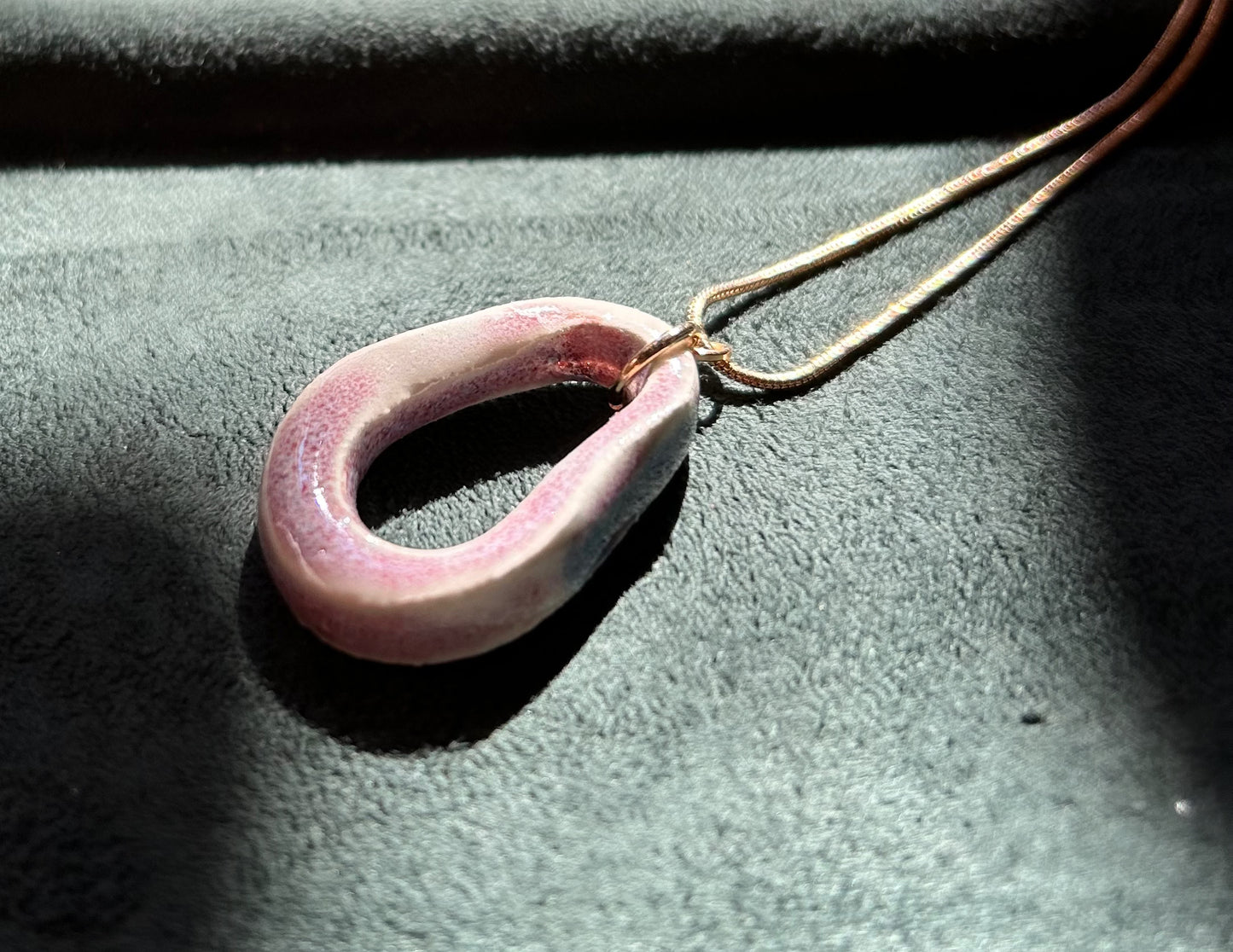 Purple Shell Pendant