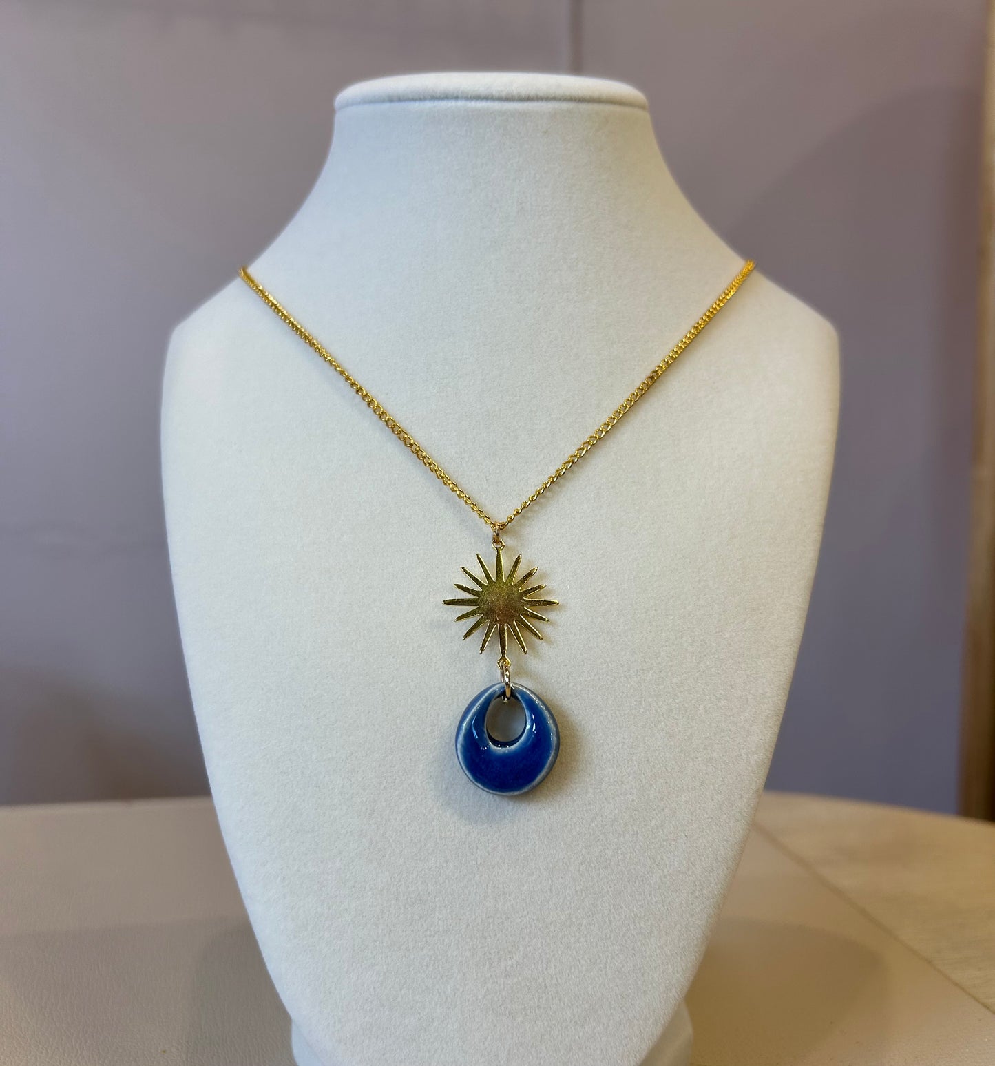 Gold Star Pendant