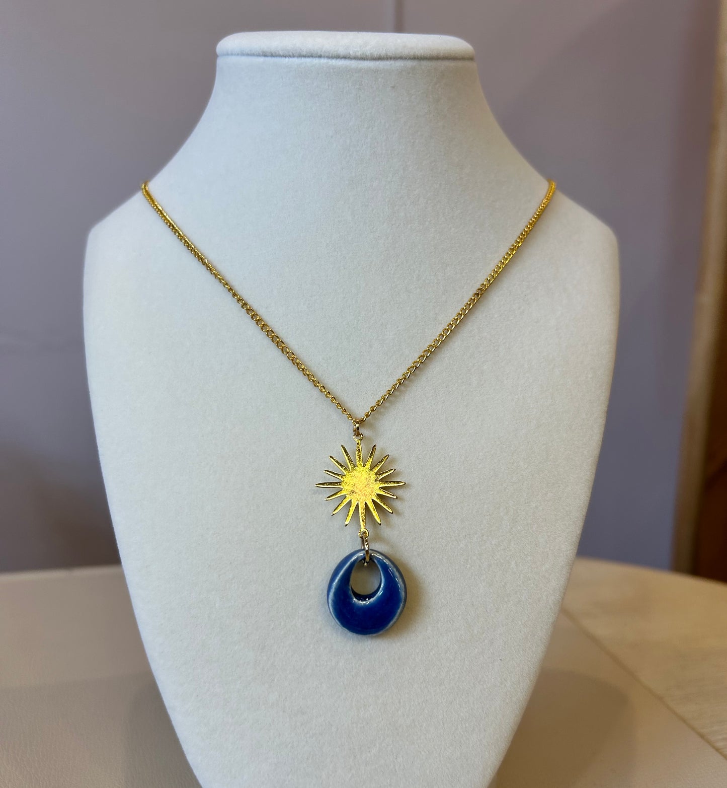 Gold Star Pendant