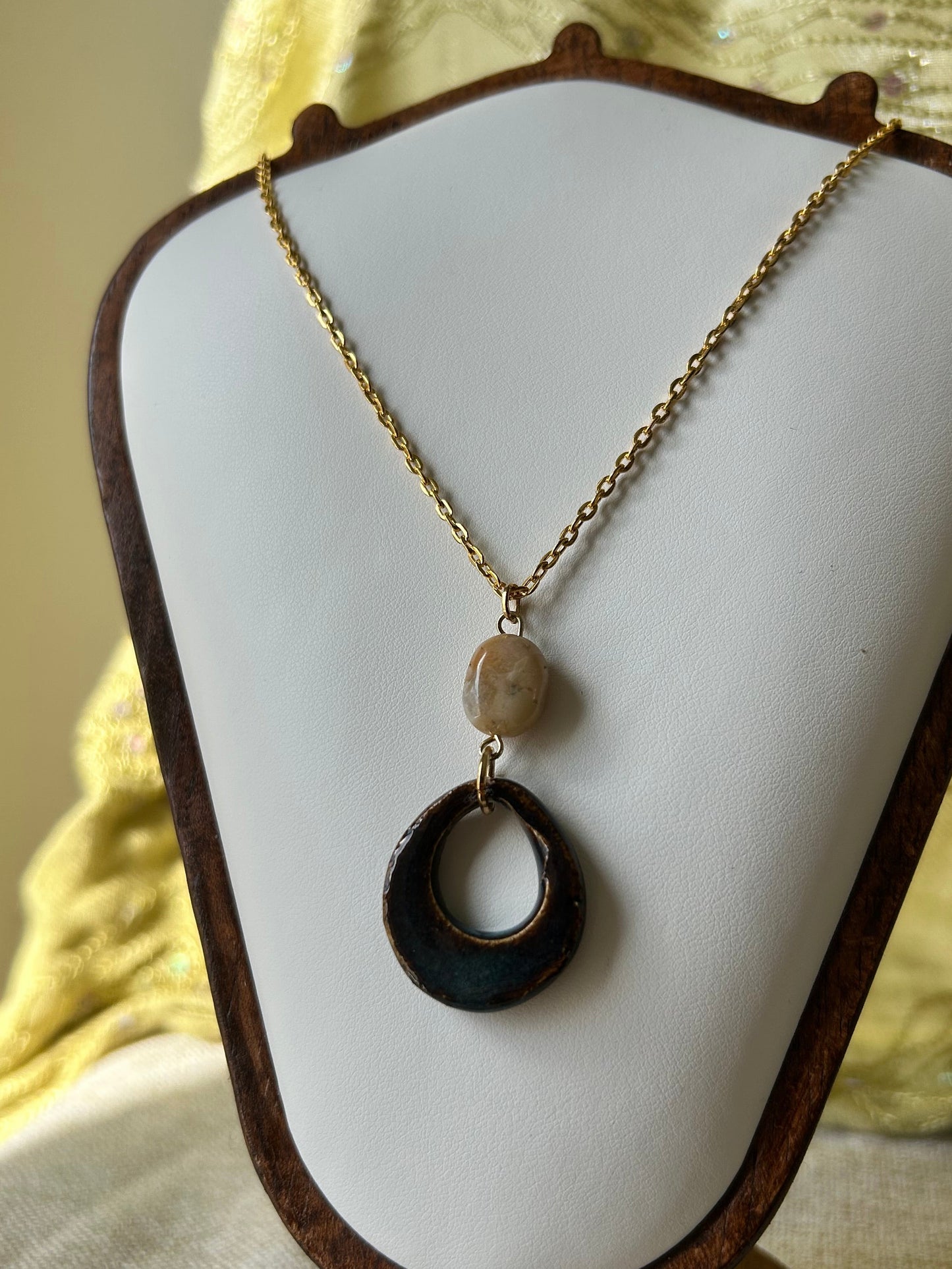 Stone pendant