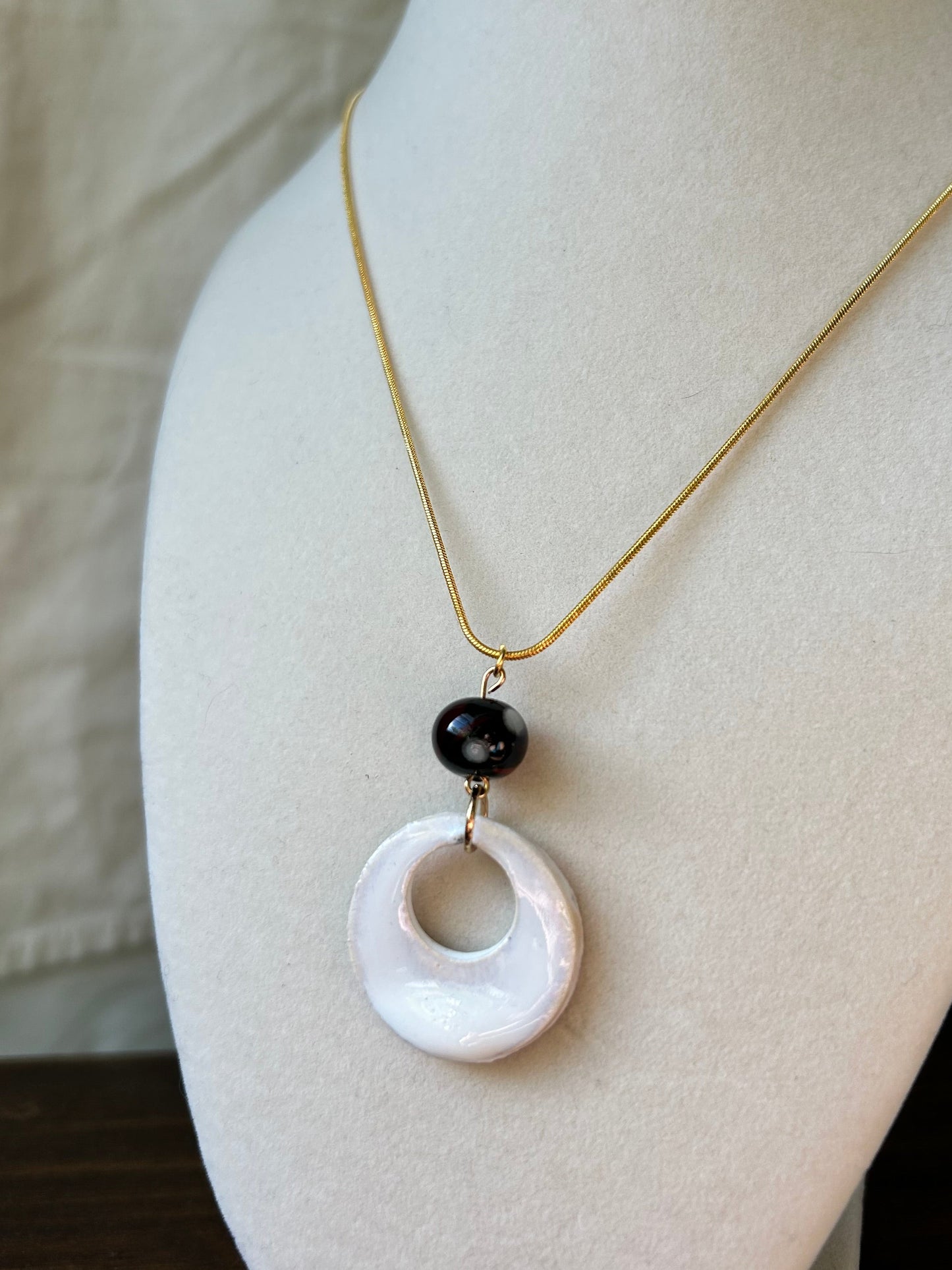 White Mod Pendant