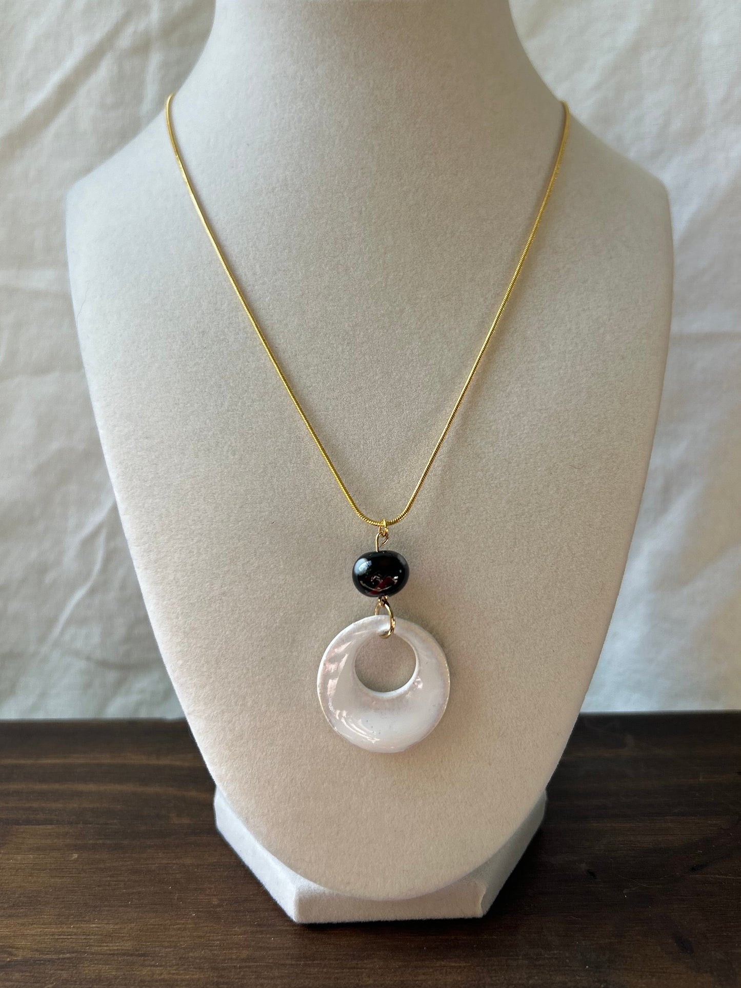 White Mod Pendant