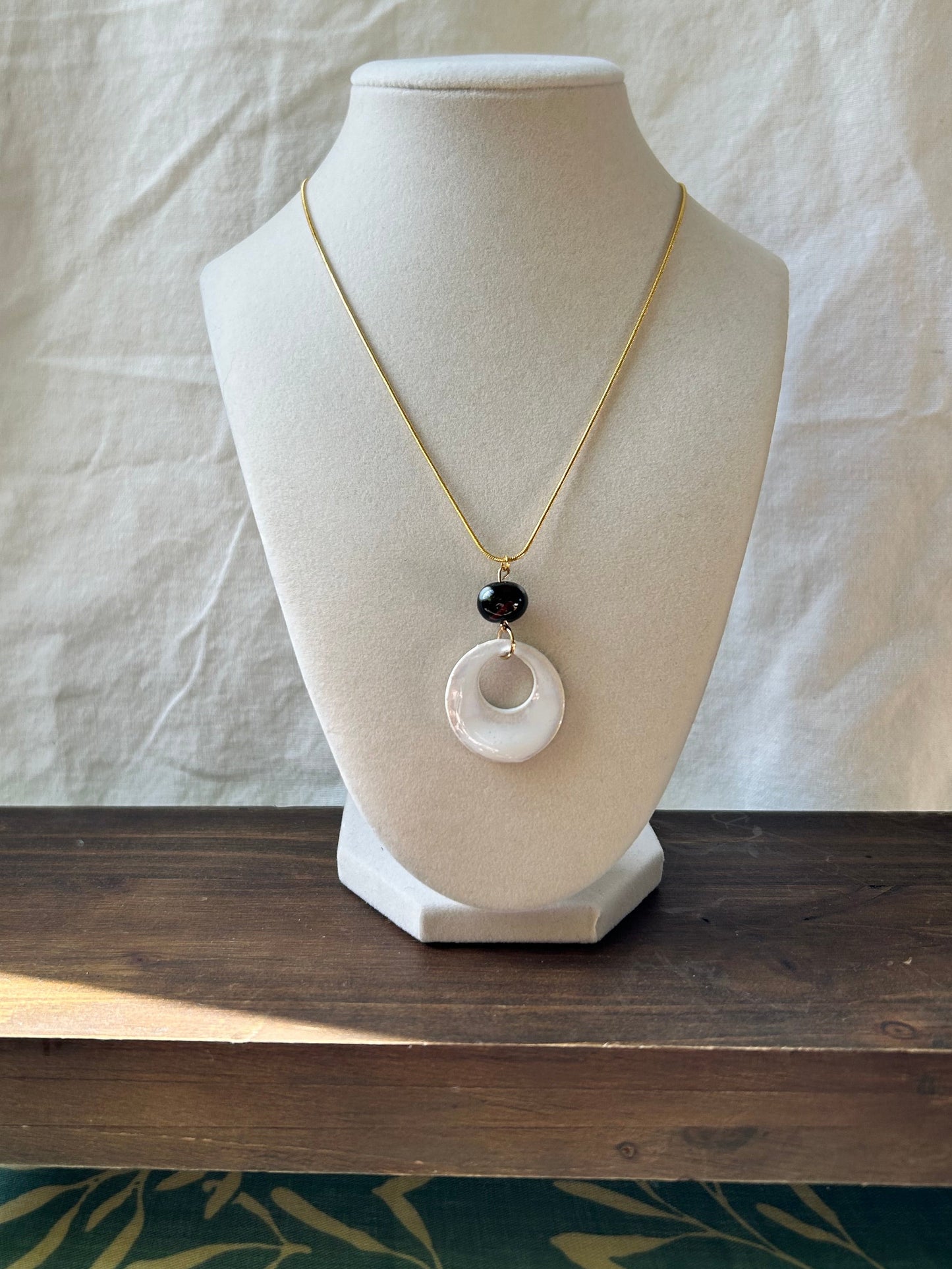 White Mod Pendant