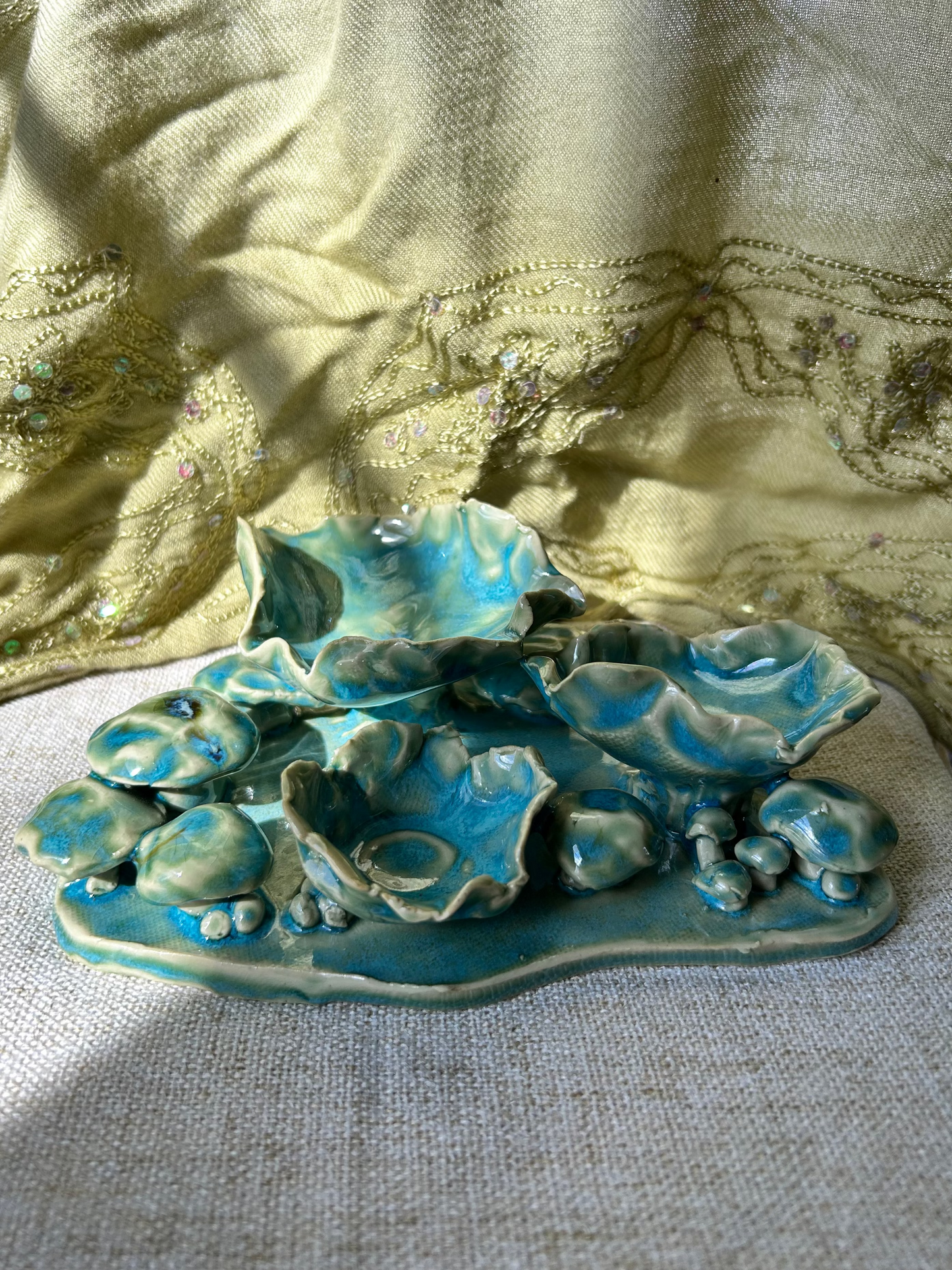 Mushroom Jewelry Dish