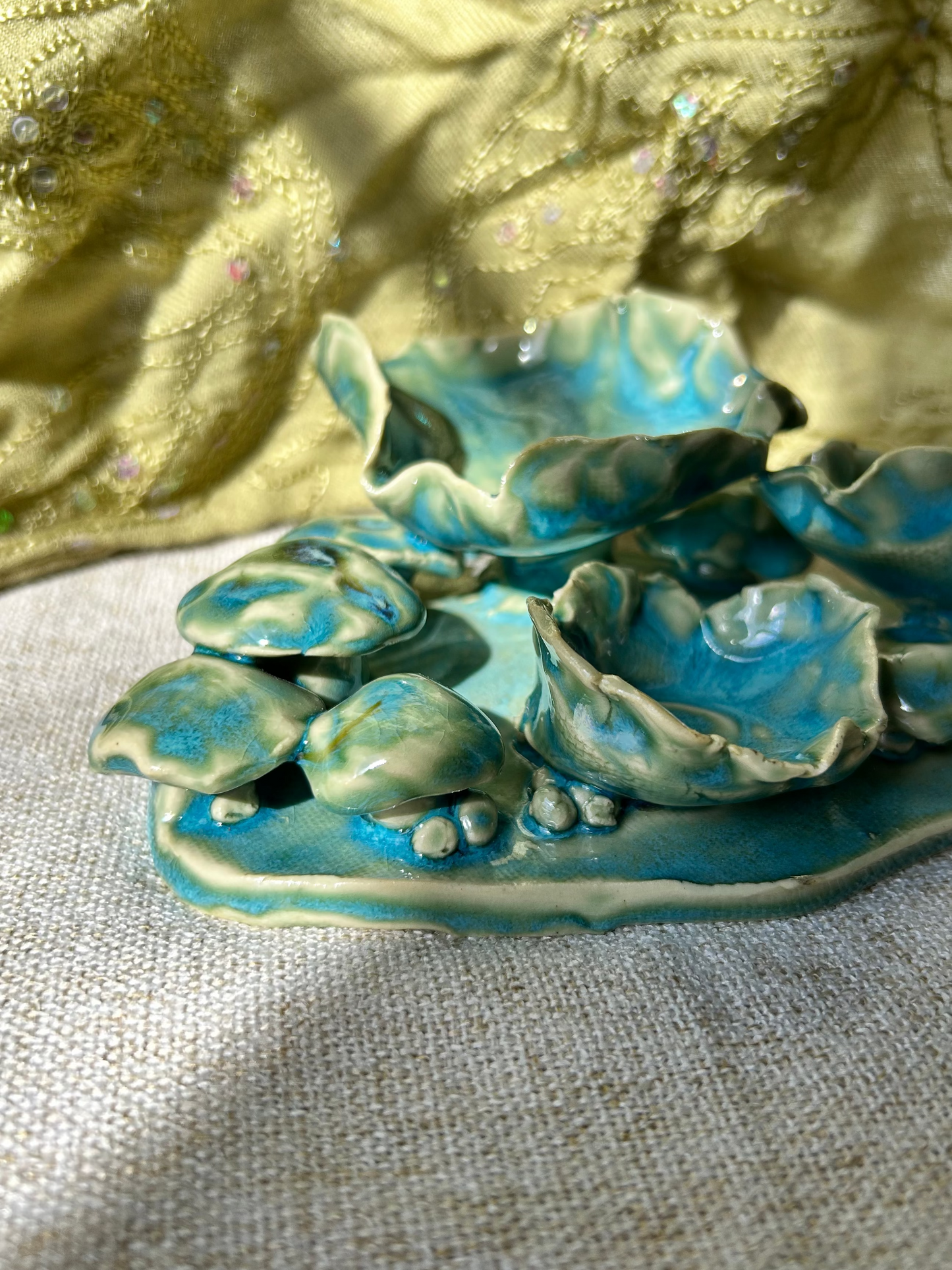 Mushroom Jewelry Dish