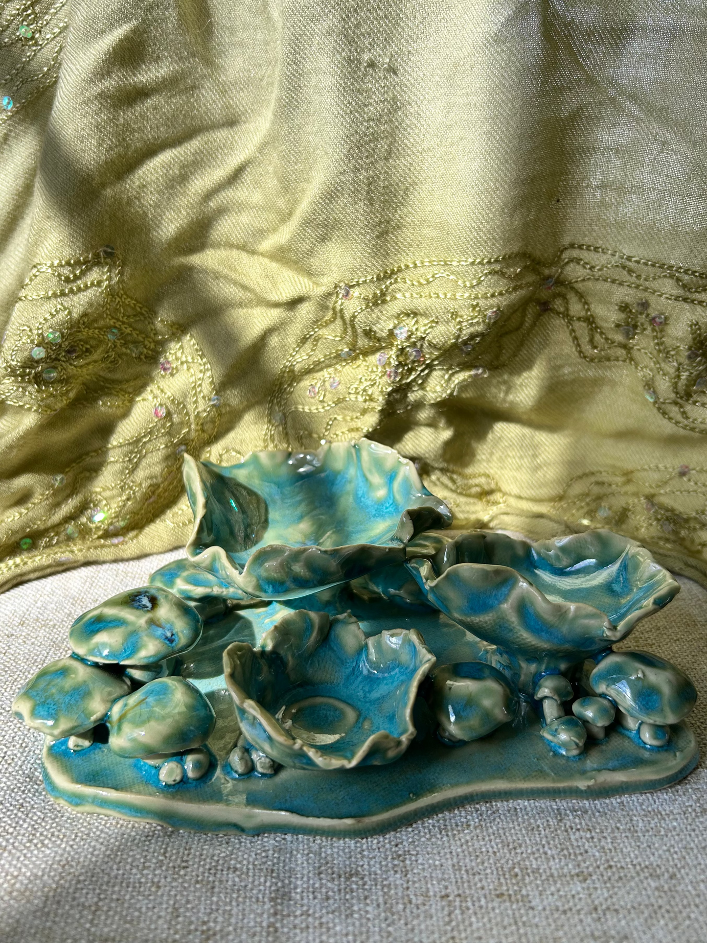 Mushroom Jewelry Dish