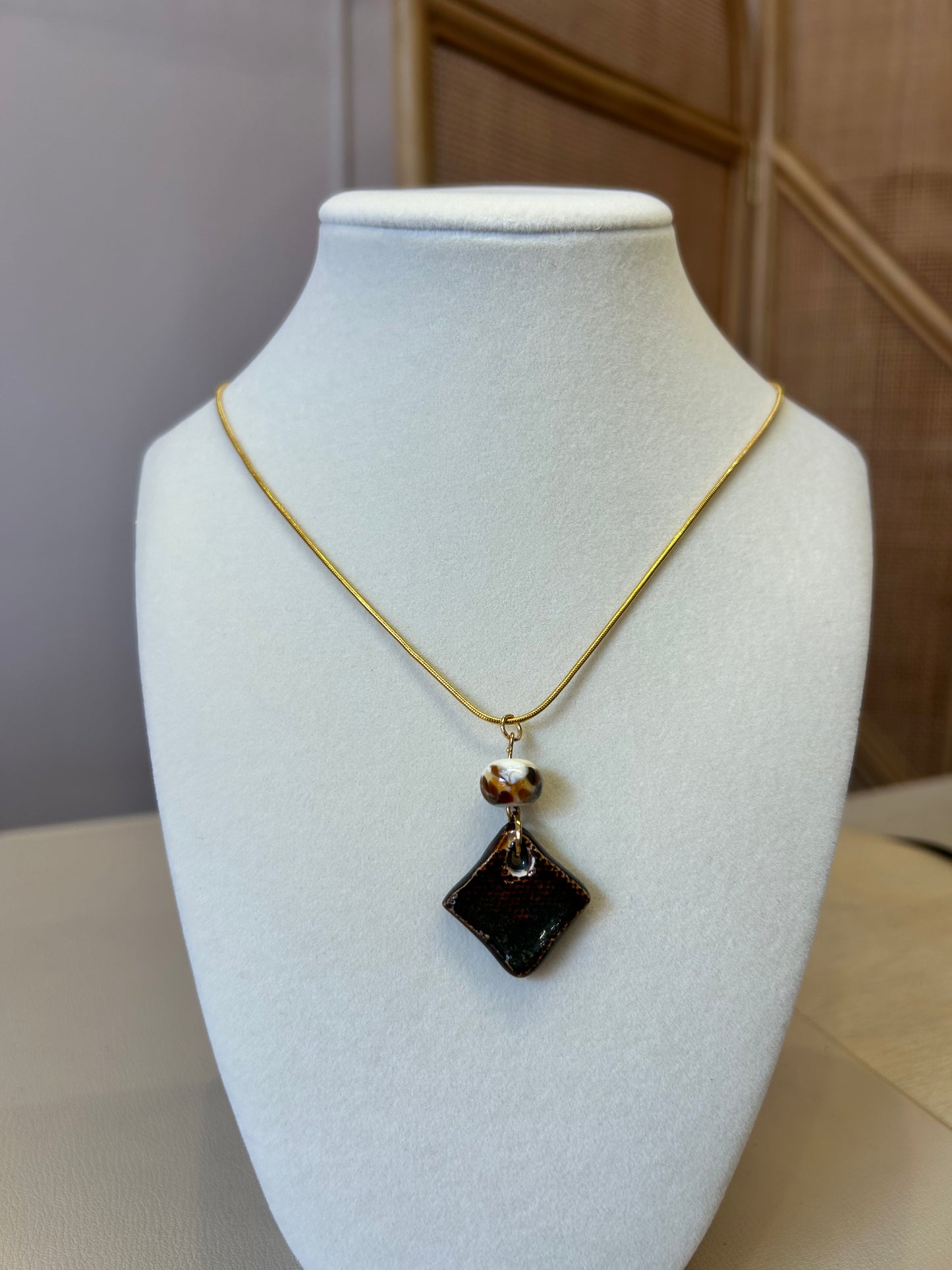 Brown Pendant